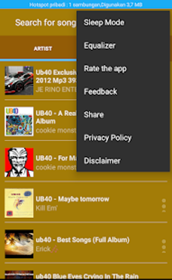 Image 1 for The Very Best Of UB40 Son…