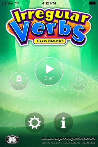 Image 0 for Irregular Verbs Fun Deck