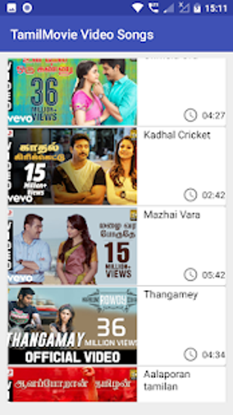 Imagen 2 para Tamil Movie Video Songs
