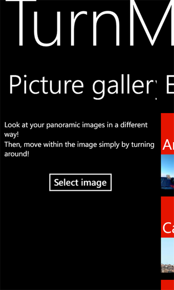 Imagen 1 para TurnMe Panorama for Windo…