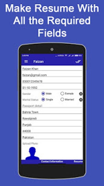 Image 1 for CV Resume Builder - PDF