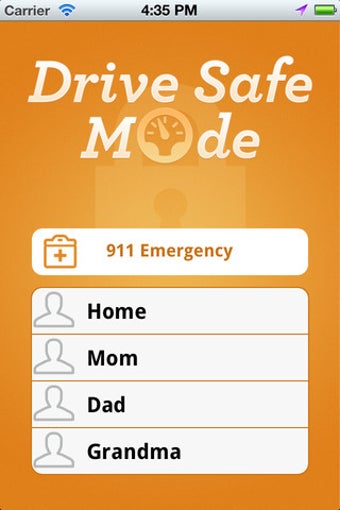 Image 0 for Drive Safe Mode