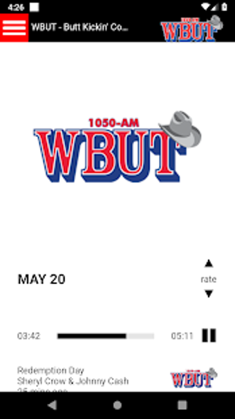 Image 0 for WBUT-1050 AM Radio