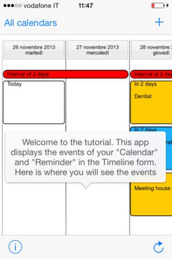 Image 0 for Calendar Timeline - All y…