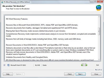 Image 0 for RS Word Recovery