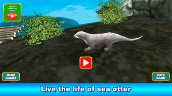 Imagen 1 para Otter Simulator: Sea Anim…