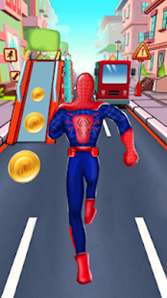 Image 1 for Subway Spider Hero Man Ad…