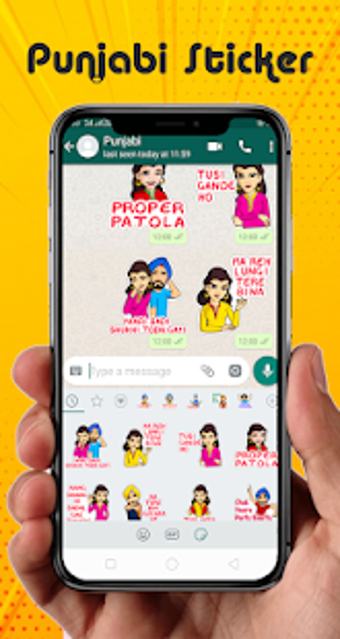 Image 3 for Punjabi Stickers for What…