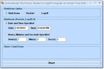 Image 0 for Automatically Shut Down, …