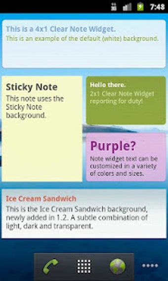 Imagen 0 para Clear Note Widget Sticky …