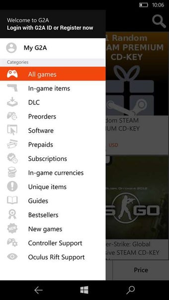 Imagen 0 para G2a.com for Windows 10