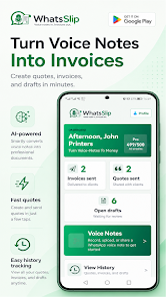 Imagen 0 para Invoice Maker - Voice Inv…