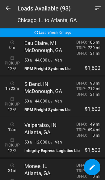 Image 1 for DAT Load Board for Trucke…
