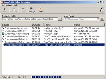 Image 0 for Jocsoft 3GP Video Convert…