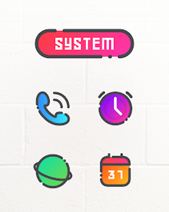 Imagen 2 para GRADION - Icon Pack
