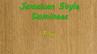 Image 1 for Jamaican Style Dominoes