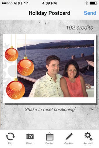 Image 0 for SnapShot Holiday Postcard