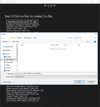 Imagen 0 para Json Into Csv for Windows…