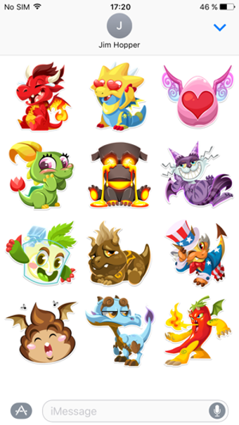 Imagen 1 para Dragon City Stickers