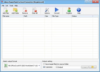 Image 0 for Abex PowerPoint to Excel …