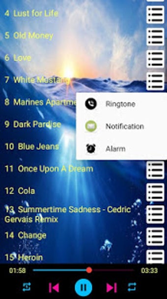 Imagen 0 para Lana Del Rey  Ringtone So…