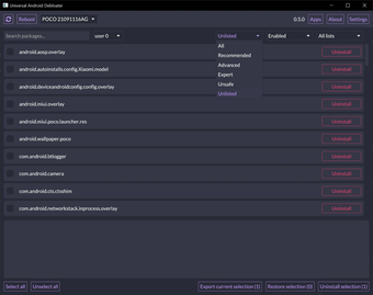Image 1 for Universal Android Debloat…