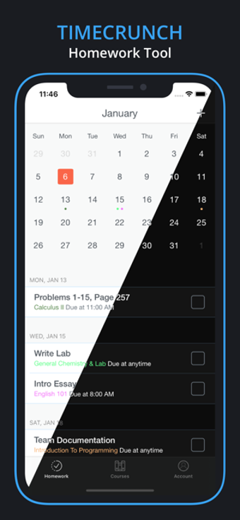 Image 1 for TimeCrunch: Homework Tool