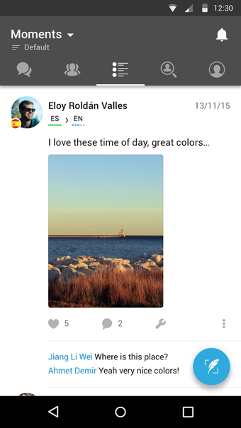 Image 1 for HelloTalk -- Chat, Speak …