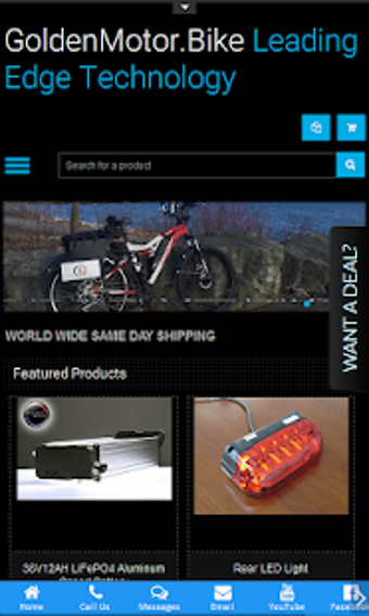 Image 1 for GOLDEN MOTOR BIKE