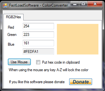 Image 0 for FastLoadSoftware ColorCon…