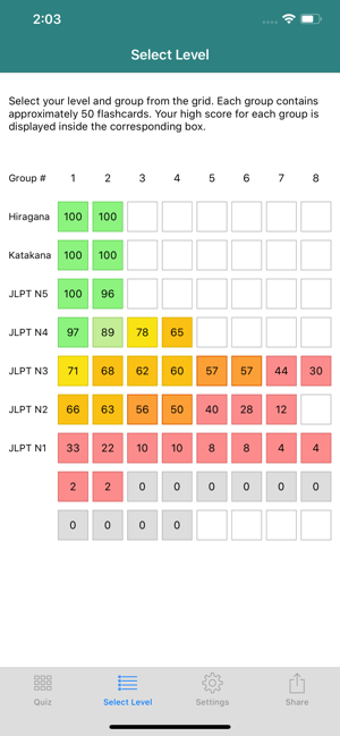 Image 1 for Kanji Quizzer