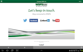 Image 0 for WSFS Bank Tablet