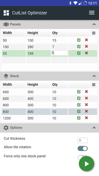 Imagen 0 para CutList Optimizer