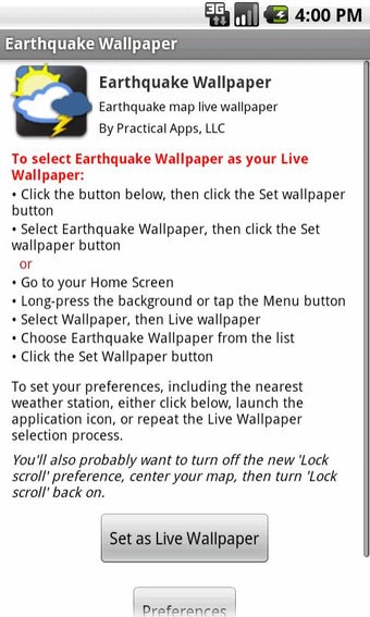 Image 0 for Earthquake Live Wallpaper