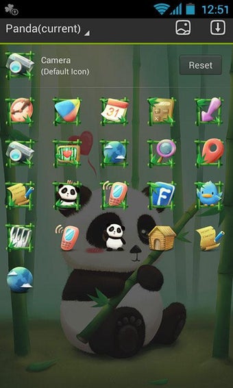 Imagen 5 para Panda GO Launcher Theme