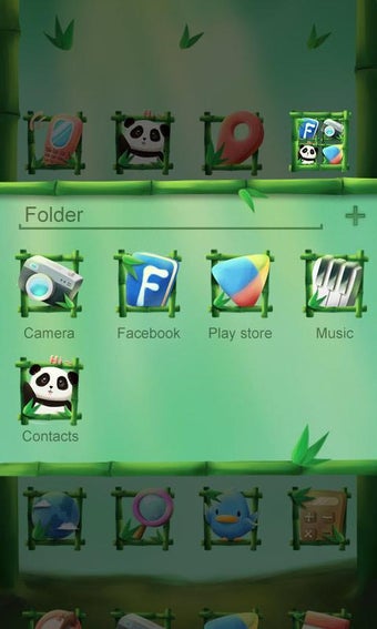 Image 0 for Panda GO Launcher Theme
