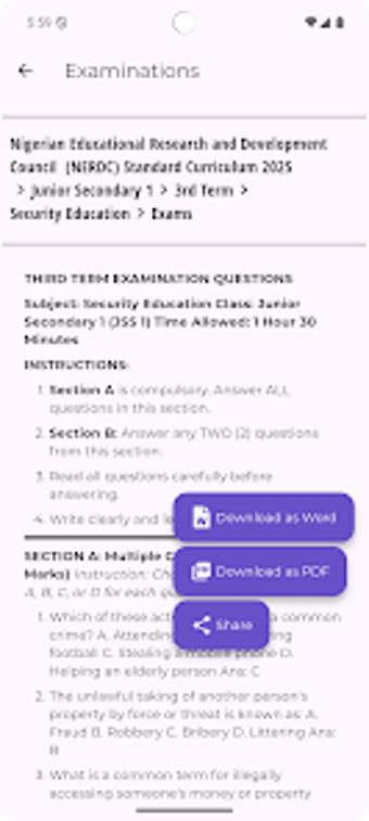 Image 0 for Lessonotes Nigeria 2025