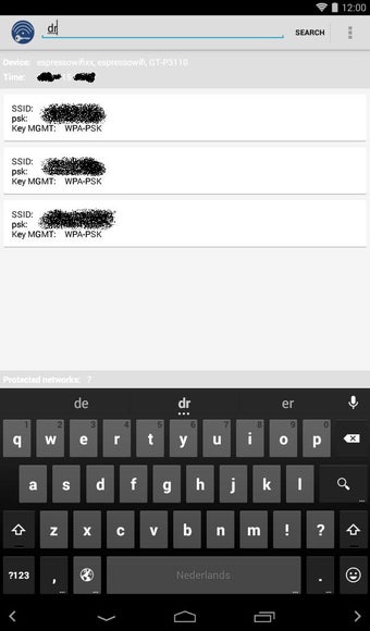 Image 0 for [ROOT] Wifi key recovery