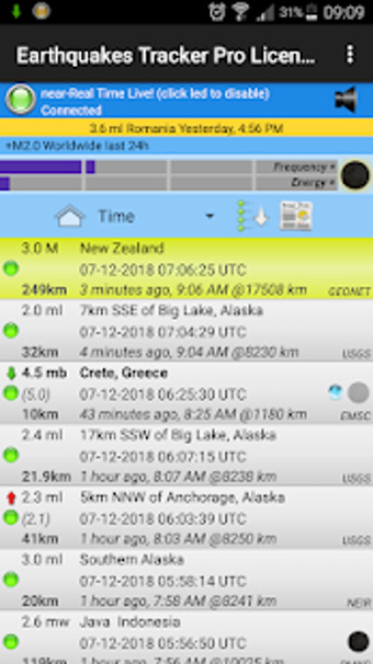 Imagen 3 para Earthquakes Tracker Pro