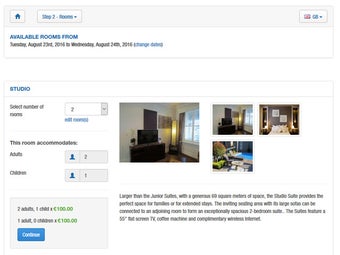 Image 0 for Hotel Booking System
