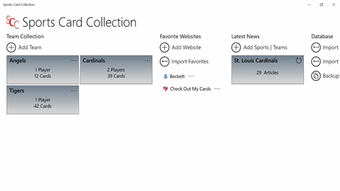 Imagen 1 para Sports Card Collection fo…