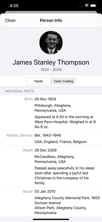 Image 1 for Family Tree Maker Connect