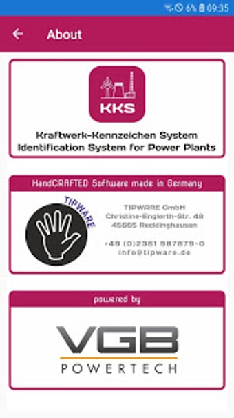 Image 2 for KKS - Kraftwerk-Kennzeich…