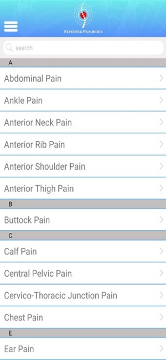 Image 1 for Referred Pain Index