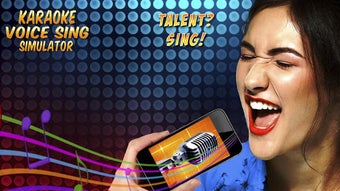 Imagen 1 para Karaoke Voice Sing Simula…