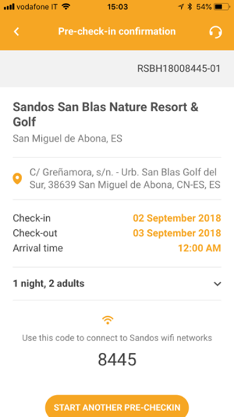 Image 0 for Online Check-in - Sandos …