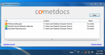 Image 1 for Cometdocs Desktop