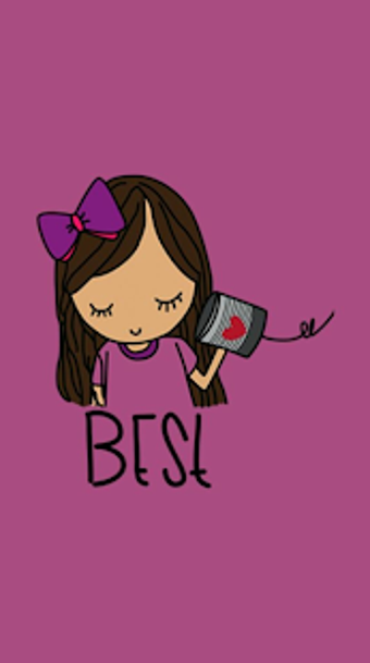Image 2 for BFF wallpapers for girls