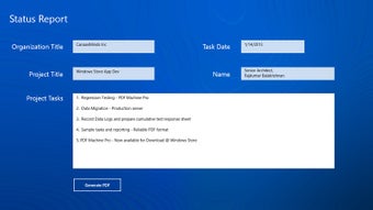 Imagen 1 para PDF Reporter PRO for Wind…
