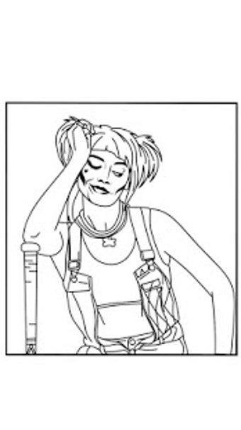 Image 2 for How to Draw Harley Quinn …